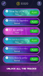 اسکرین شات 4 بازی Dancing Neon Ball: Rush Road