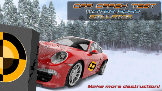 اسکرین شات 2 بازی Car Crash Test Winter Road Sim