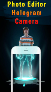 اسکرین شات 1 بازی Photo Editor Hologram Camera