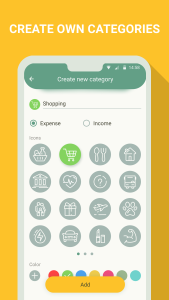 اسکرین شات 2 برنامه Money manager & expenses