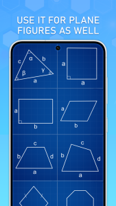 اسکرین شات 5 برنامه Geometry Calculator: 2D & 3D