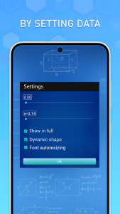 اسکرین شات 3 برنامه Geometry Calculator: 2D & 3D