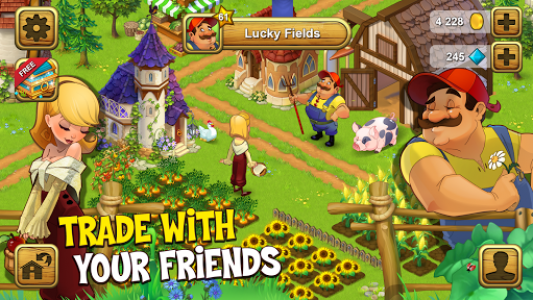 اسکرین شات 7 بازی Farm games offline: Village farming games