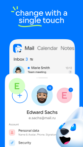 اسکرین شات 7 برنامه Mail: Email, Cloud, Calendar