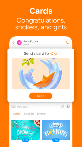 اسکرین شات 8 برنامه OK: Social Network