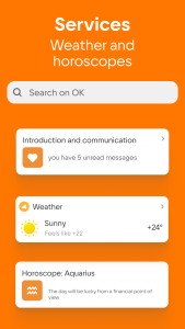 اسکرین شات 4 برنامه OK: Social Network