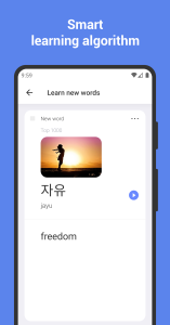 اسکرین شات 1 برنامه Learn Korean with flashcards!