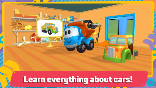 اسکرین شات 7 بازی Leo 2: Puzzles & Cars for Kids
