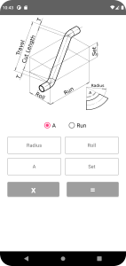 اسکرین شات 5 برنامه Offset Pipe calculator