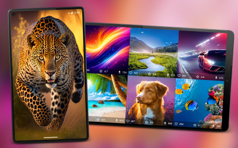 اسکرین شات 6 برنامه 4K Wallpapers – 7Fon