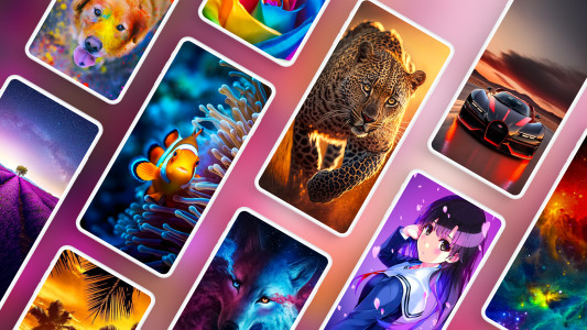 اسکرین شات 1 برنامه 4K Wallpapers – 7Fon