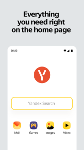 اسکرین شات 1 برنامه Yandex Start