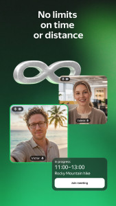 اسکرین شات 2 برنامه Yandex Telemost: Calls & Chats