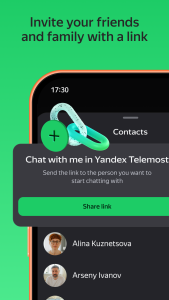 اسکرین شات 5 برنامه Yandex Telemost: Calls & Chats