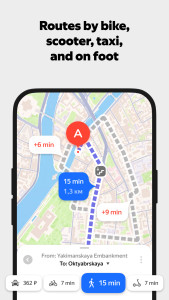 اسکرین شات 6 برنامه Yandex Maps and Navigator