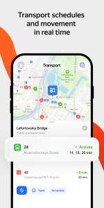 اسکرین شات 2 برنامه Yandex Maps and Navigator