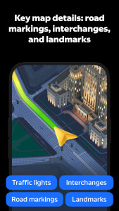 اسکرین شات 2 برنامه Yandex Navigator