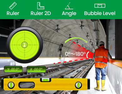 اسکرین شات 1 برنامه All-in-One Measuring Tool
