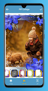 اسکرین شات 2 برنامه قاب عکس گل + ترکیب عکس