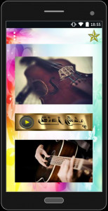 اسکرین شات 4 برنامه آهنگ های بی کلام گیتار و ویولن