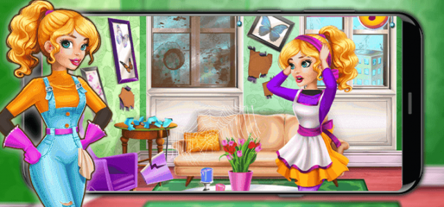 اسکرین شات 2 بازی بازی خانه داری