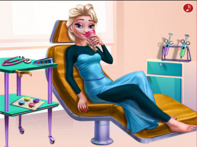 اسکرین شات 1 بازی بازی دخترانه دکتر بازی السا