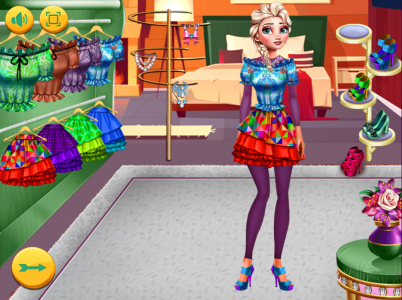 اسکرین شات 3 بازی بازی دخترانه السا و بچه داری