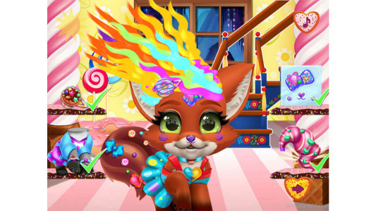 اسکرین شات 4 بازی آرایشگاه روباه کوچولو