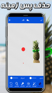 اسکرین شات 1 برنامه حذف پس زمینه عکس