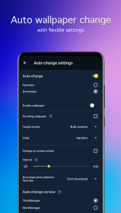 اسکرین شات 5 برنامه ⁦Wallpapers for Samsung⁩ 4K