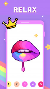 اسکرین شات 4 بازی Paint by Number - Pixel Art