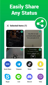 اسکرین شات 6 برنامه Status Saver・Status Downloader