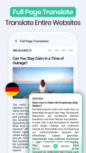 اسکرین شات 7 برنامه Translate on Screen Translator