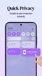 اسکرین شات 4 برنامه Screen Guard - Privacy Display