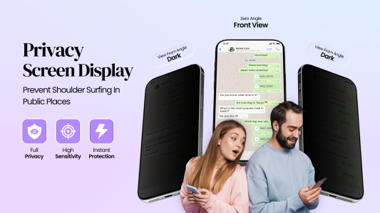 اسکرین شات 1 برنامه Screen Guard - Privacy Display