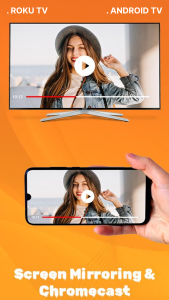 اسکرین شات 3 برنامه Cast To TV-Chromecast Roku Tv