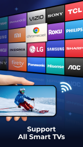 اسکرین شات 2 برنامه Cast to TV - Screen Mirroring
