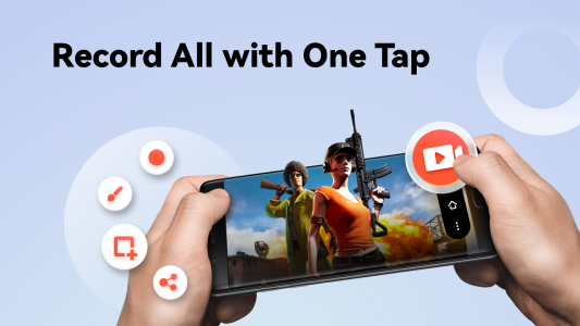 اسکرین شات 1 برنامه Screen Recorder - AX Recorder