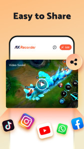 اسکرین شات 7 برنامه Screen Recorder - AX Recorder
