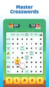اسکرین شات 1 بازی Crozzle - Crossword Puzzles