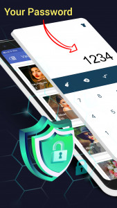 اسکرین شات 1 برنامه Calculator :Photo, Video Vault