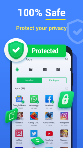 اسکرین شات 2 برنامه File Sharing - InShare