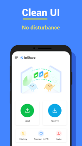 اسکرین شات 3 برنامه File Sharing - InShare