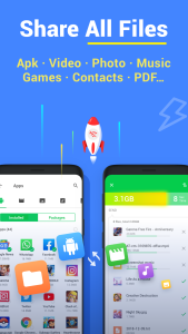اسکرین شات 1 برنامه File Sharing - InShare