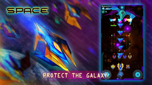 اسکرین شات 1 بازی SPACE SHOOTER