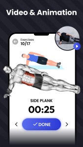 اسکرین شات 7 برنامه Six Pack in 30 Days