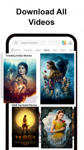 اسکرین شات 2 برنامه All Video Downloader App