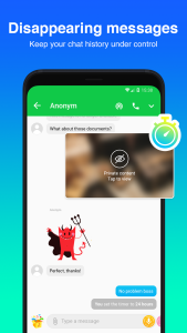 اسکرین شات 4 برنامه Zing: Sound Stickers & SMS