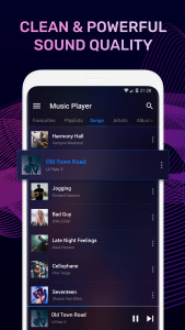 اسکرین شات 2 برنامه Music Player: Radio FM & MP3