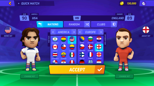 اسکرین شات 1 بازی Football Mini Stars - Soccer